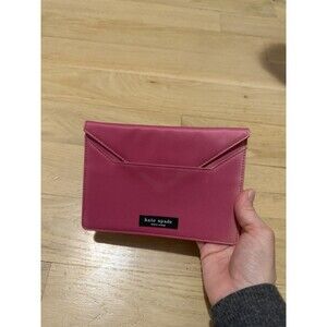 Kate Spade Pink Nylon Envelope Clutch